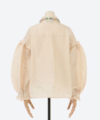 Ｌａｄｙ　Ｊｅｗｅｌ　Ｃｏｌｌａｒ　Ｓｈｉｒｔ