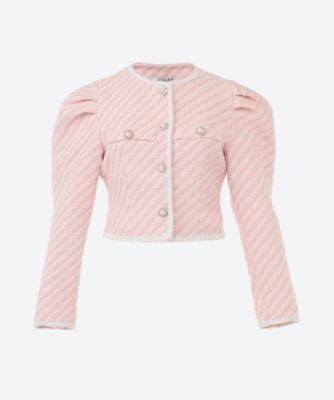 ＜DREAM sister jane (Women)＞Ｍａｄｉｓｏｎ　Ｔｗｅｅｄ　Ｃｒｏｐｐｅｄ　Ｊａｃｋｅｔ