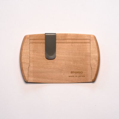 【越品】ストーリオ　電子マネークリップ　カエデ