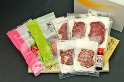 ☆【産直】鮮馬刺しスライス5種バラエティーセット | 熊本/千興 