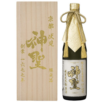 ＜山本本家＞★【産直】神聖山田錦純米大吟醸原酒　ゴールド　７２０ｍｌ