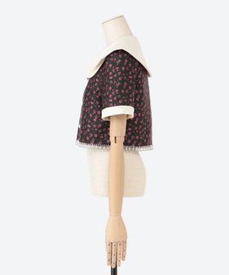 Ｆａｎｔａｓｙ　Ｊａｃｑｕａｒｄ　Ｂｅａｄｅｄ　Ｔｏｐ
