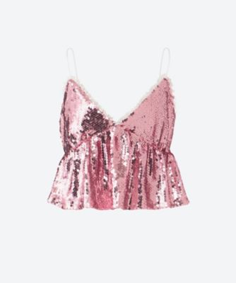 ＜sister jane (Women)＞Ｒｅｃｉｔａｌ　Ｓｅｑｕｉｎ　Ｃａｍｉ　Ｔｏｐ