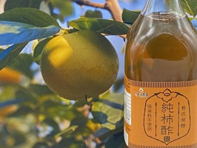 ★【産直】純柿酢５００ｍｌ×２本セット