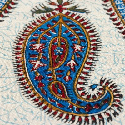 ★手染めペルシャ更紗（マルチカバー）１５０×２４０ｃｍ　３