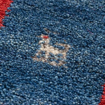 ★ペルシャ手織りギャッベ　チェアサイズ　７