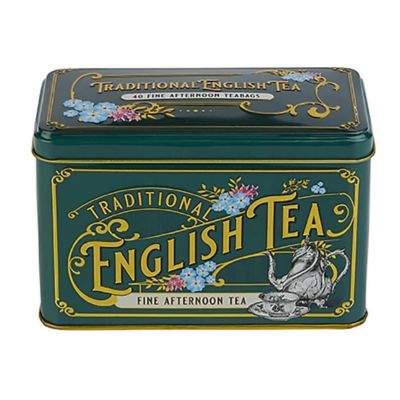 NEW ENGLISH TEAS/ニューイングリッシュティー 【スコパおまとめ】★ヴィンテージビクトリアン缶　アフタヌーンティー（ティーバッグ）