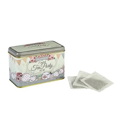【スコパおまとめ】★ティーパーティー缶　アールグレイ（ティーバッグ）