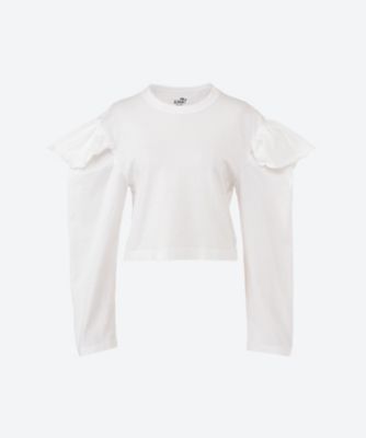 ＜HOLIDAY (Women)＞ＳＵＰＥＲ　ＦＩＮＥ　ＤＲＹ　ＣＲＯＰＰＥＤ　ＳＨＥＬＬ　Ｌ／Ｓ　ＴＯＰＳ