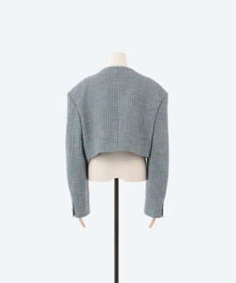 AMERI / GIOLICA STRIPE TWEED JACKET | thehcac.org