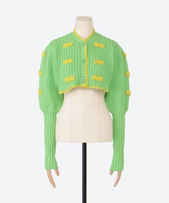 ＲＩＢＢＯＮ　ＣＲＯＰＰＥＤ　ＫＮＩＴ　ＣＡ