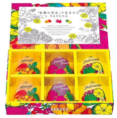 ＜沖縄/楽園の果実＞★【産直】ＲＡＫＵＫＡ（ゼリー）＆パウンドケーキのセット