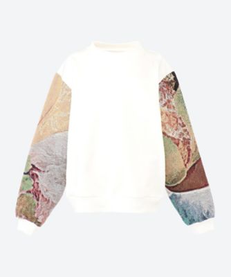 ＜PONTI (Women)＞Ｂｌａｎｋｅｔ　／ｆｌｅｅｃｅ　ｃｏｍｂｉｎａｔｉｏｎ　ＳＷ