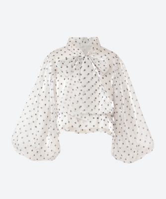 ＜sister jane (Women)＞Ａｎｎｅｘ　Ｏｒｇａｎｚａ　Ｂｏｗ　Ｂｌｏｕｓｅ