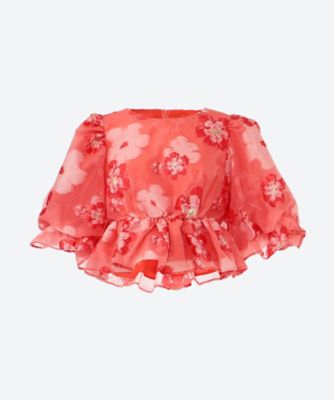 ＜DREAM sister jane (Women)＞Ｐｏｐｐｙ　Ｊａｃｑｕａｒｄ　Ｔｏｐ