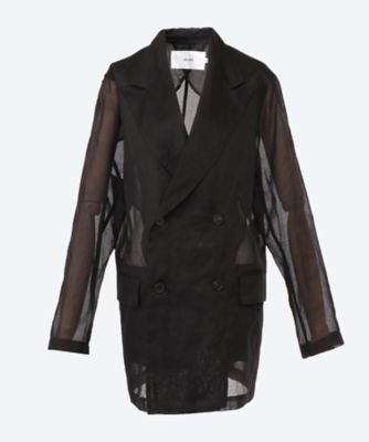 ＜JANE SMITH (Women)＞ＣＯＴＴＯＮ　ＯＲＧＡＮＤＹ　ＤＯＵＢＬＥ　ＢＲＥＡＳＴＥＤ　ＪＡＣＫＥＴ