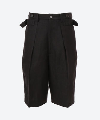 ＜JANE SMITH (Women)＞ＬＩＮＥＮ　ＣＡＮＶＡＳ　ＳＩＤＥ　ＡＤＪＵＳＴ　ＳＨＯＲＴＳ