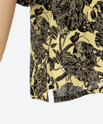 シ*ズ様 JANE SMITH FLOWER PRINT ORGANDY スカー JANE SMITH＞フラワープリントオーガンジー スカート