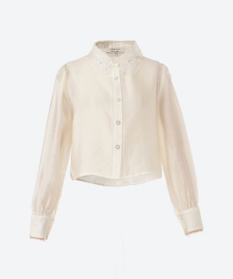＜DREAM sister jane (Women)＞Ｍａｒｙｂｅｔｈ　Ｃｒｏｐｐｅｄ　Ｓｈｉｒｔ