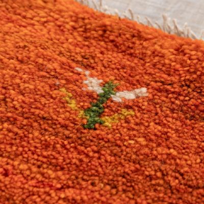 ★ペルシャ手織りギャッベ　チェアサイズ　９