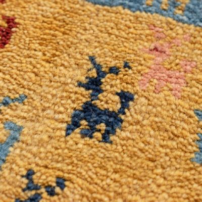 ★ペルシャ手織りギャッベ　チェアサイズ　９