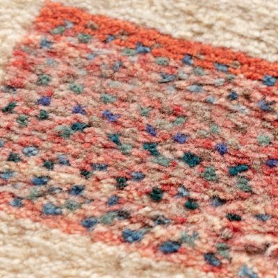 ★ペルシャ手織りギャッベ　チェアサイズ　９