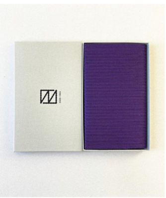【越品】五泉之田中刺繍　コード刺繍金封袱紗　ＴＳＵＮＡＧＵ　慶弔両用　紫（箱入）