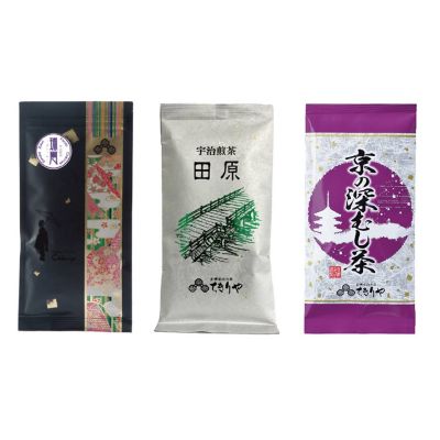 ＜京都/ちきりや＞★【産直】京都府産の宇治煎茶３本飲み比べセット