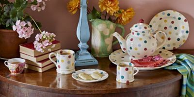 Emma Bridgewater ブリッジウォーター　犬　置物　ポルカドット Emma BridgeWater (エマ ブリッジウォーター) マグカップ ポルカドット