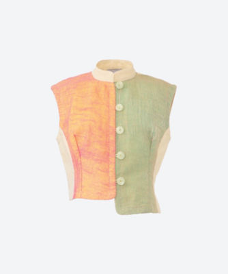 ＜Halo Labels (Women)＞ＧＡＵＺＥ　ＥＳＳＥＮＴＩＡＬ　ＶＥＳＴ