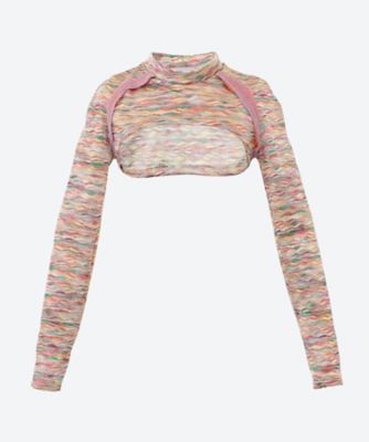 ＜Halo Labels (Women)＞ＭＥＬＡＮＧＥ　ＳＬＥＥＶＥ　ＴＯＰ