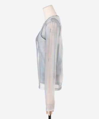 ＤＯＵＢＬＥ　ＬＡＹＥＲＥＤ　ＰＲＩＮＴ　ＴＯＰ