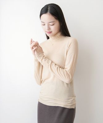 ★テンセルカシミヤ　タートルネック