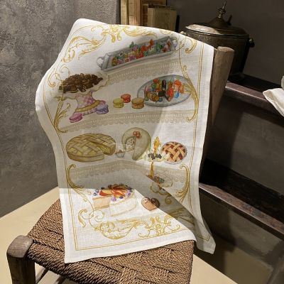 ★リネンキッチンクロス　ドルチェ