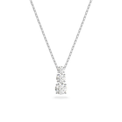 ＜SWAROVSKI (Women)＞Ａｔｔｒａｃｔ　Ｔｒｉｌｏｇｙ　Ｐｅｎｄ　ネックレス