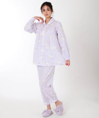 ☆Ｗガーゼ 襟付きうさぎプリントパジャマ | ファッション・服 | 三越 