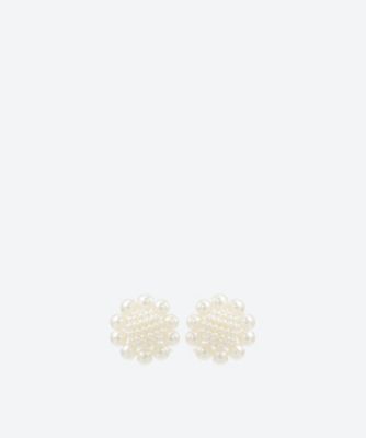 ＜sister jane (Women)＞Ｔｅａ　Ｃｕｐ　Ｐｅａｒｌ　Ｅａｒｒｉｎｇｓ