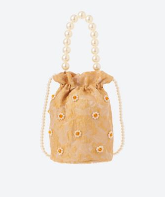 ＜DREAM sister jane (Women)＞Ｌｅｍｏｎａｄｅ　Ｊａｃｑｕａｒｄ　Ｂｅａｄ　Ｂａｇ