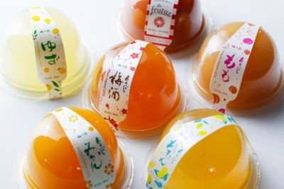 ★【産直】白　アルコールｉｎゼリー　ぷる～酒６個セット　