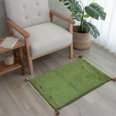 ★ペルシャ手織りギャッベ　玄関マットＳサイズ　８