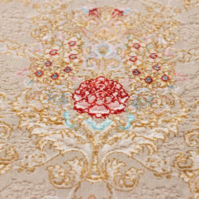 ★ペルシャカーペット（機械織）５０×８０ｃｍ　１