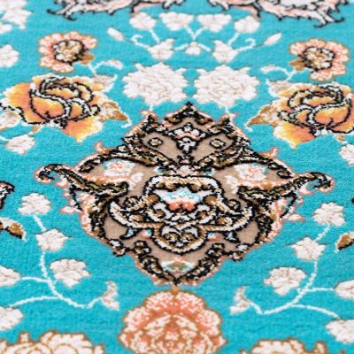 ★ペルシャカーペット（機械織）５０×８０ｃｍ　１