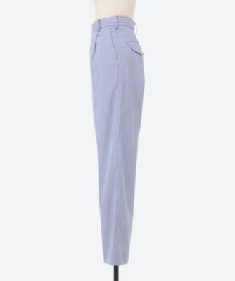 STRIPE DRAWSTRINGS SLACKS | HOLIDAY (Women 
