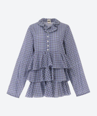 ＜HOLIDAY (Women)＞ＳＵＮＯ＆ＭＯＲＲＩＳＯＮ　ＫＨＡＤＩ　ＲＵＦＦＬＥ　ＲＵＦＦＬＥ　ＳＨＩＲＴ