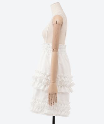 HOLIDAY RUFFLE STRAP CULOTTES PANTS