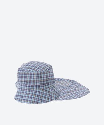 ＜HOLIDAY (Women)＞ＳＵＮＯ＆ＭＯＲＲＩＳＯＮ　ＣＨＥＣＫ　ＫＨＡＤＩ　ＡＴＴＡＣＨＭＥＮＴ　ＨＡＴ