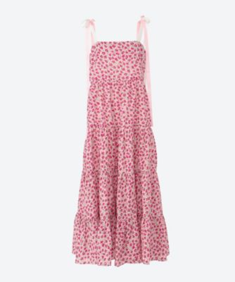 ＜sister jane (Women)＞Ｂｒｉｔｔ　Ｆｌｏｒａｌ　Ｔｉｅｒｅｄ　Ｄｒｅｓｓ