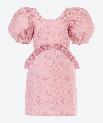 ＜sister jane (Women)＞Ｃｈｅｒｕｂ　Ｆｉｓｈ　Ｊａｃｑｕａｒｄ　Ｍｉｎｉ　Ｄｒｅｓｓ