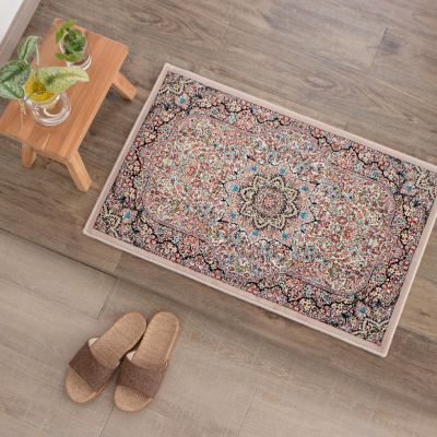 ★ペルシャカーペット（機械織）５０×８０ｃｍ　２