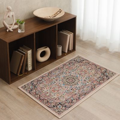 ★ペルシャカーペット（機械織）５０×８０ｃｍ　２